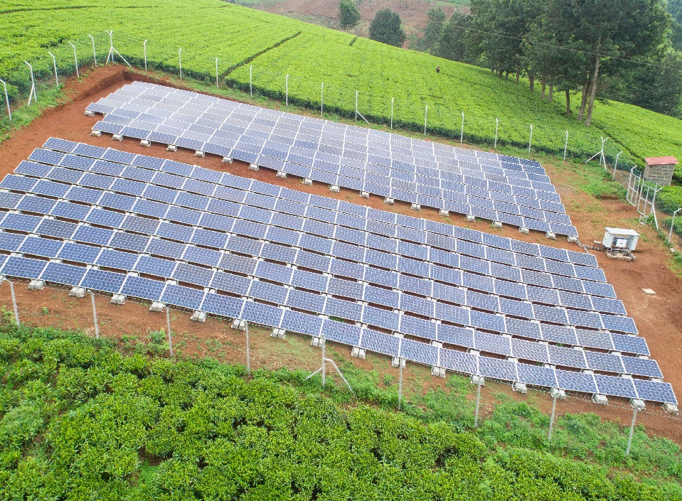 solar farm in Kenya